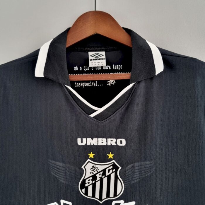 Mens Santos 2022/23 Black Jersey 8