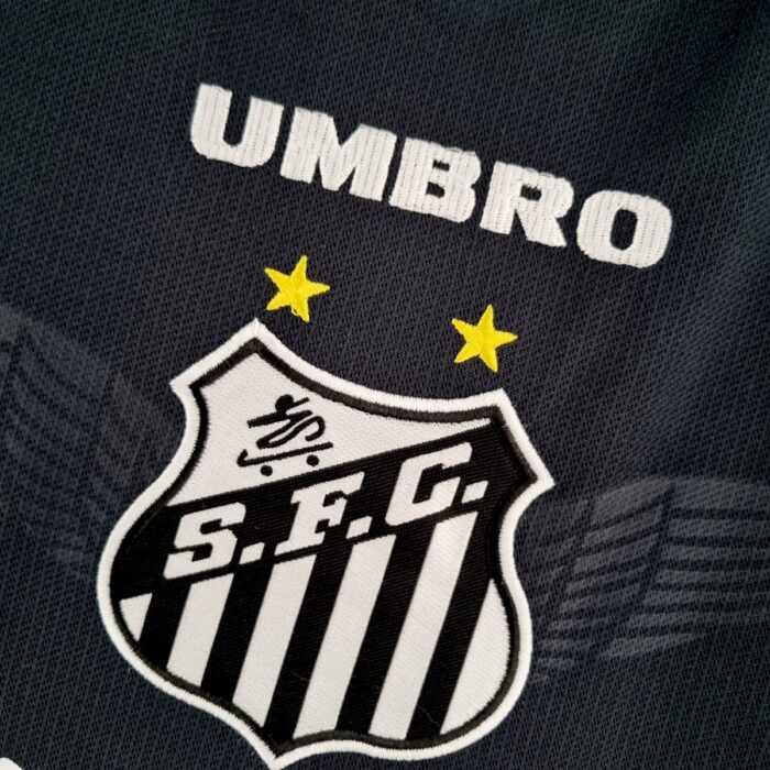 Mens Santos 2022/23 Black Jersey 4