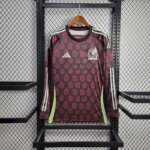 Mens Mexico 2024/25 Home Long Sleeve Jersey 1