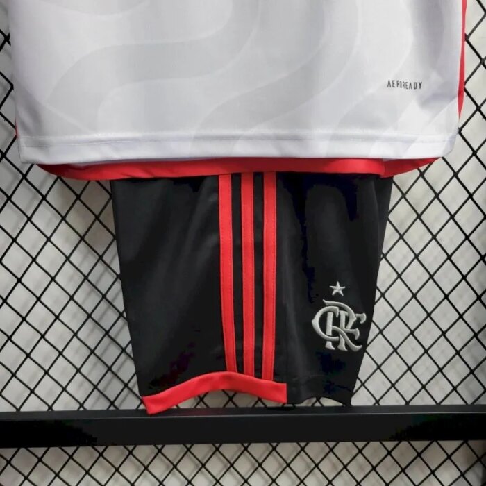 Kids Flamengo 2024/25 Away Kit 7