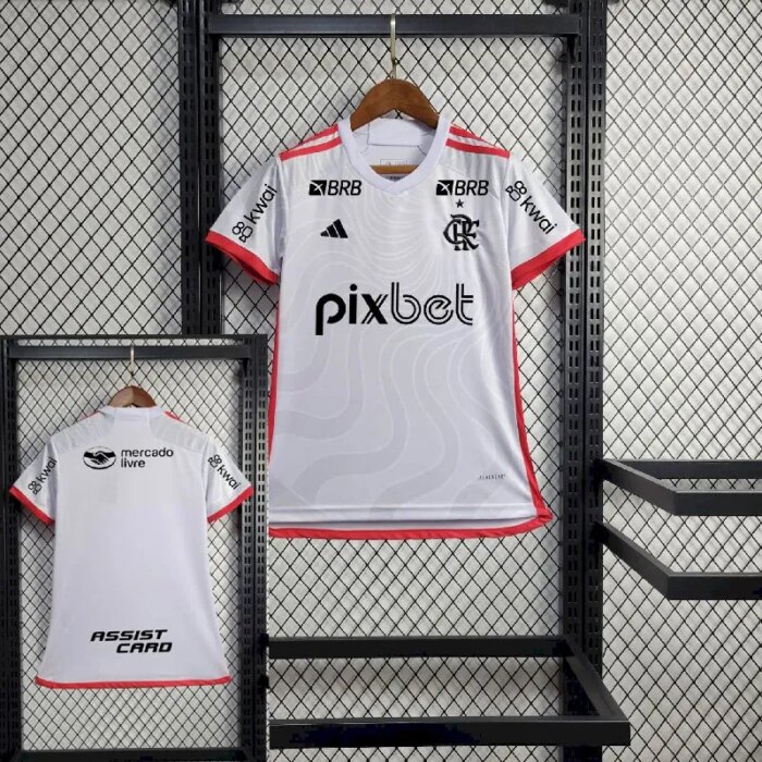 Womens Flamengo 2024-25 Away Jersey 7