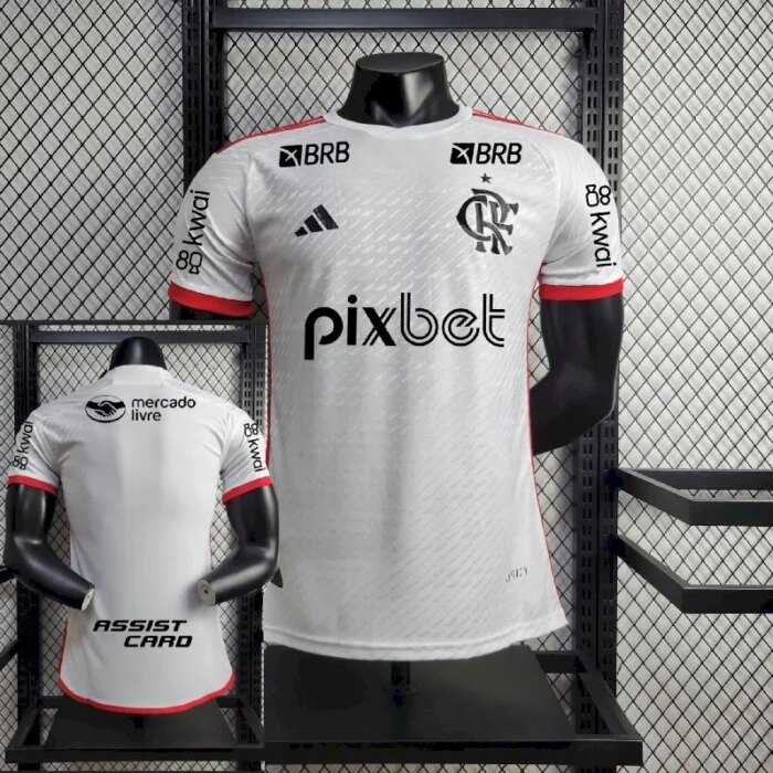 Mens Flamengo 2024/25 Away Jersey Player Version 6