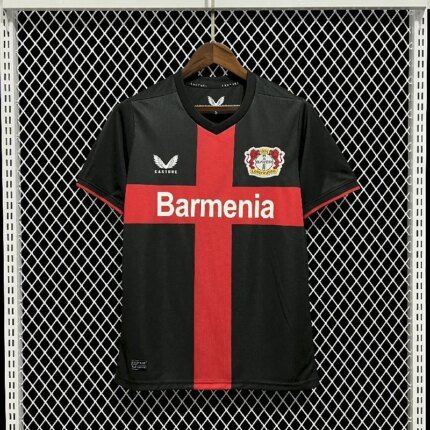 Mens Bayer 04 Leverkusen 23-24 Home Jersey 1