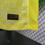 Mens Brazil 2024/25 Home Long Sleeve Jersey Player Version 6