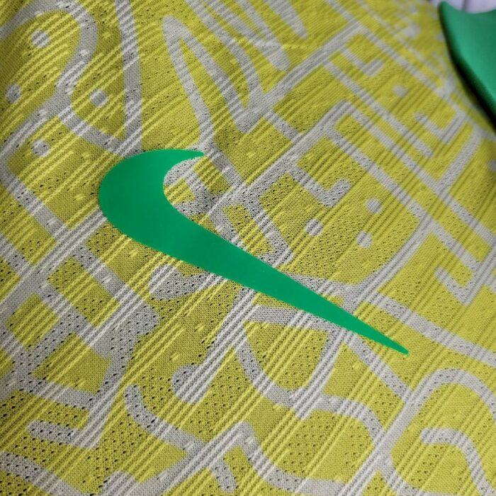 Mens Brazil 2024/25 Home Long Sleeve Jersey Player Version 7