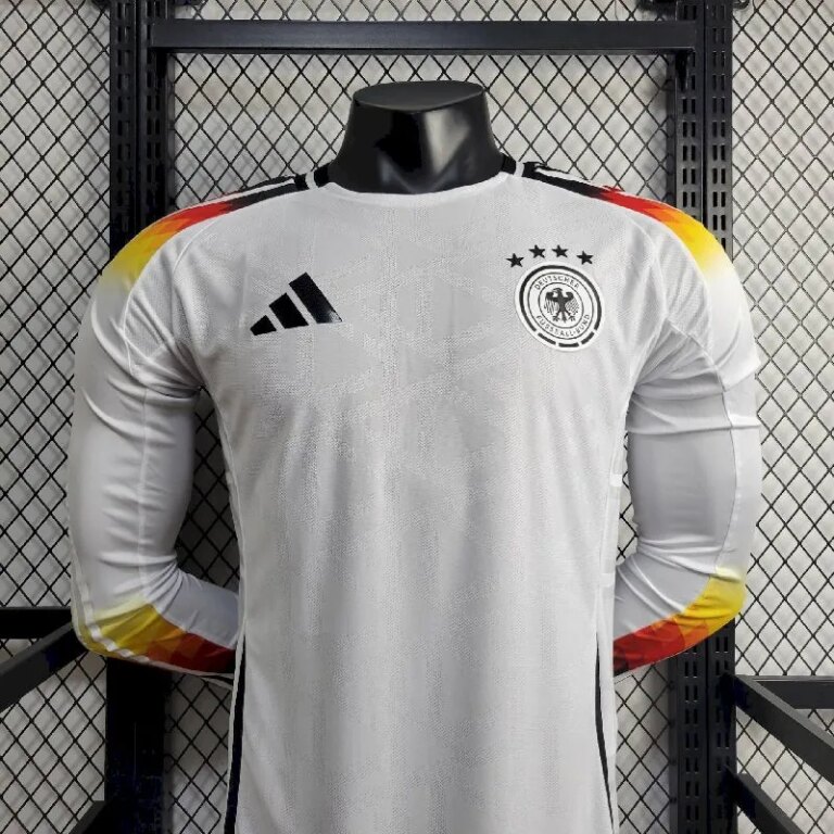Mens Germany 2024/25 Home Long Sleeve Jersey Player Version 1