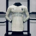 Mens AC Milan 2024/25 Co-Branded Edition Long Sleeve Jersey Player Version 3