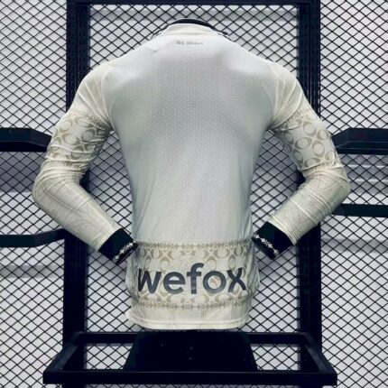 Mens AC Milan 2024/25 Co-Branded Edition Long Sleeve Jersey Player Version 1
