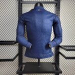 Mens Paris Saint-Germain 2024/25 Home Long Sleeve Jersey Player Version 5