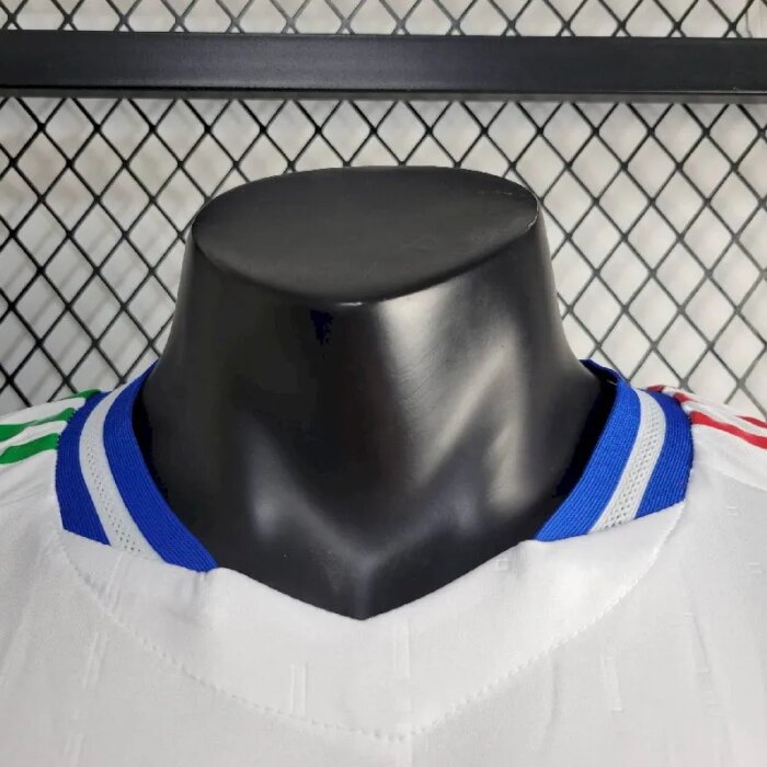Mens Italy 2024/25 Away Long Sleeve Jersey Player Version 9
