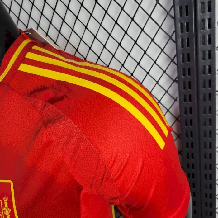 Mens Spain 2024/25 Home Jersey Player Version 3
