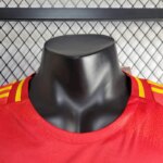 Mens Spain 2024/25 Home Jersey Player Version 7