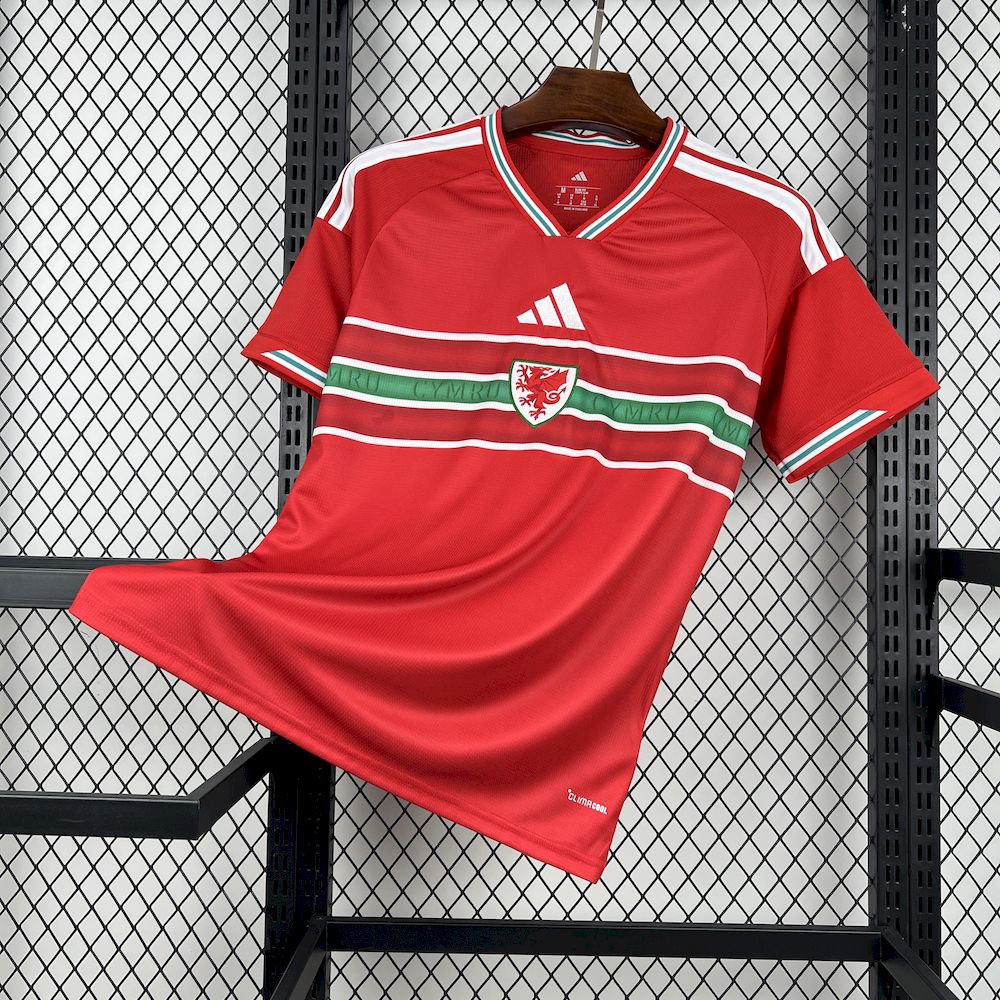 Mens Wales 2026 World Cup Home Jersey 8