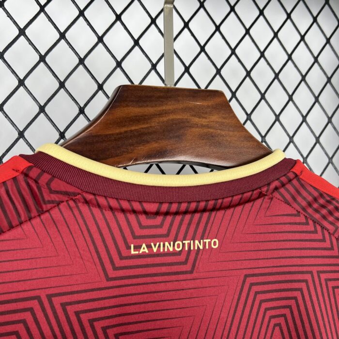 Mens Venezuela 2026 World Cup Home Jersey 8