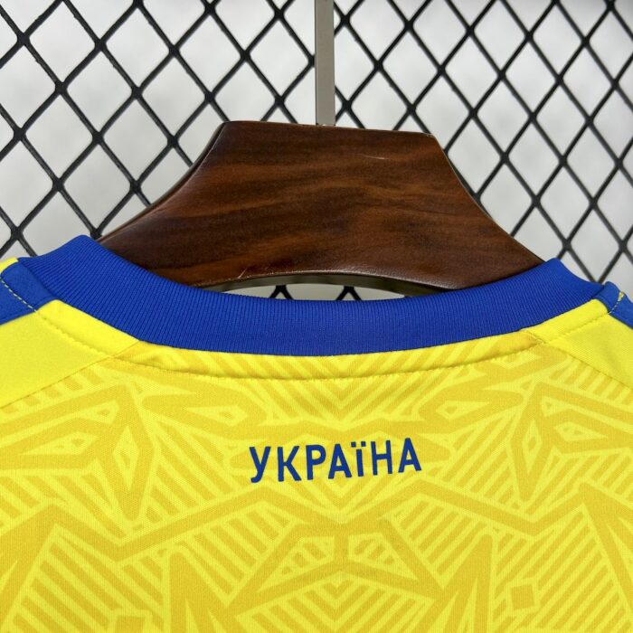 Mens Ukraine 2026 World Cup Home Jersey 2