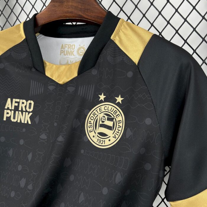 Mens Bahia 2025/26 Black November AFROPUNK Jersey 3