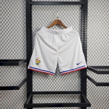 Mens France 2024/25 Home Shorts 5