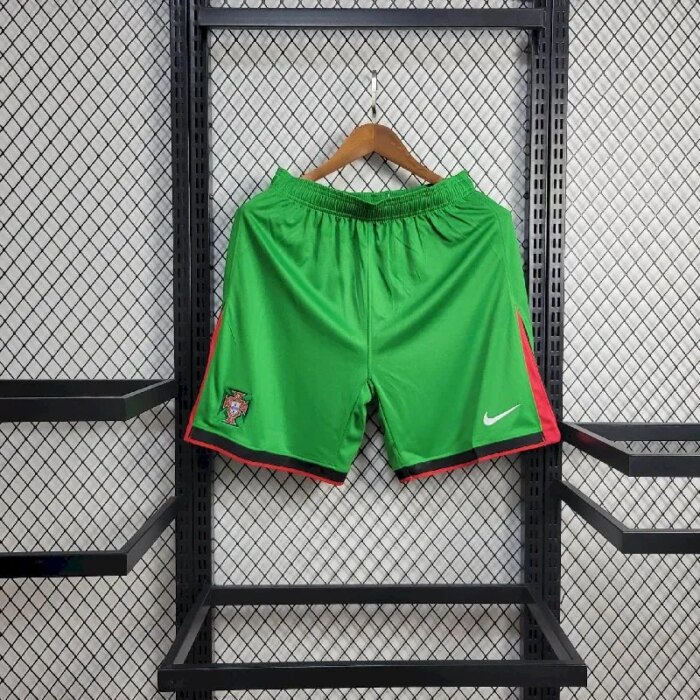 Mens Portugal 2024/25 Home Shorts 3