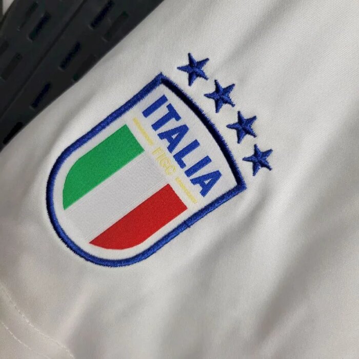 Mens Italy 2024/25 Home Shorts 4