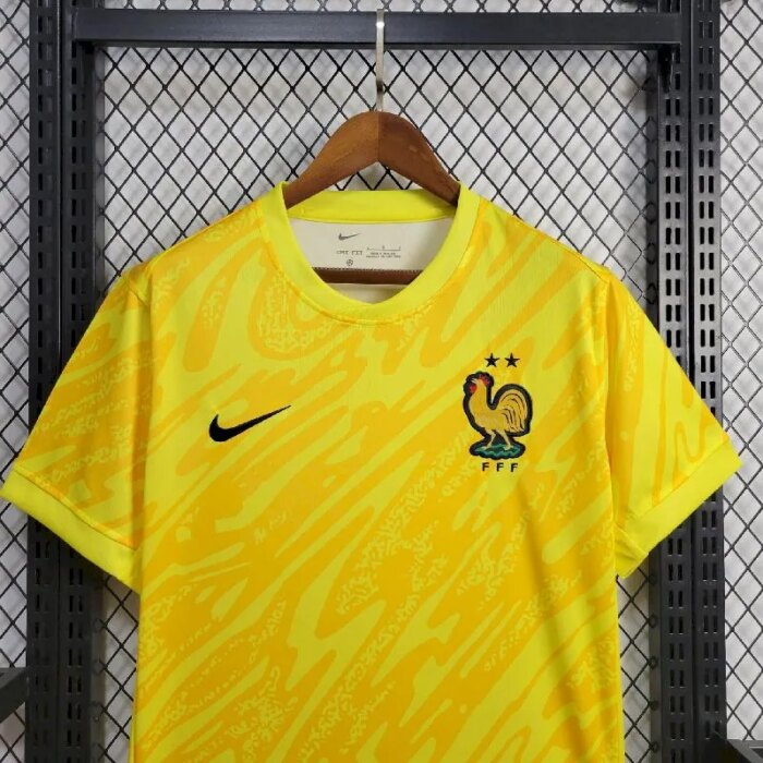 Mens France 2024/25 Goalkeeper Jersey 5