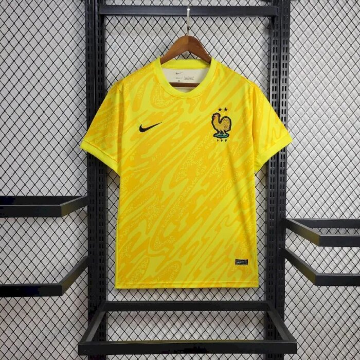 Mens France 2024/25 Goalkeeper Jersey 1