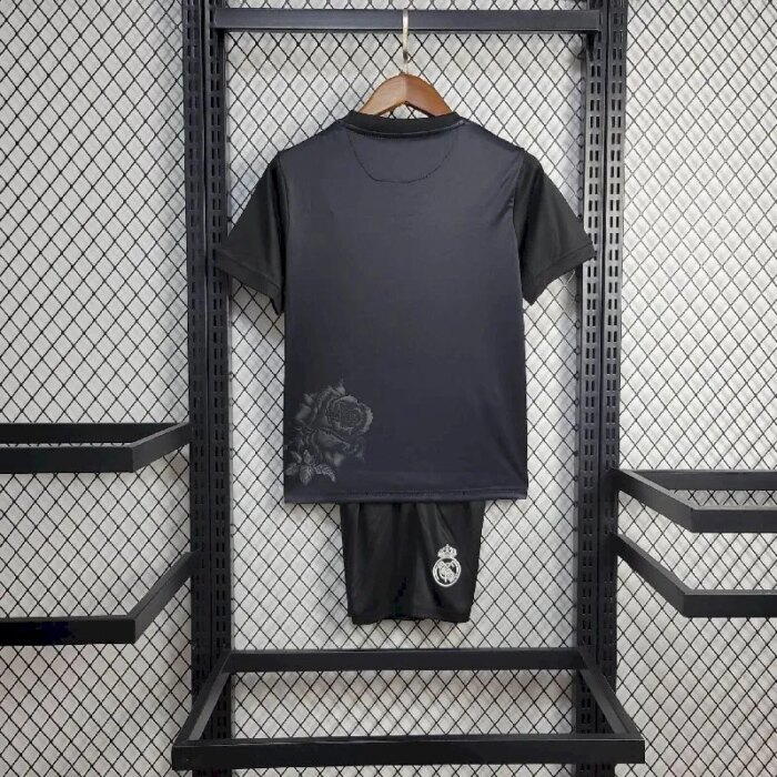 Kids Real Madrid 2024/25 Y-3 Rose Kit 2