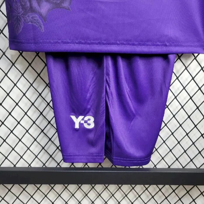 Kids Real Madrid 2024/25 Y-3 Rose Kit 3