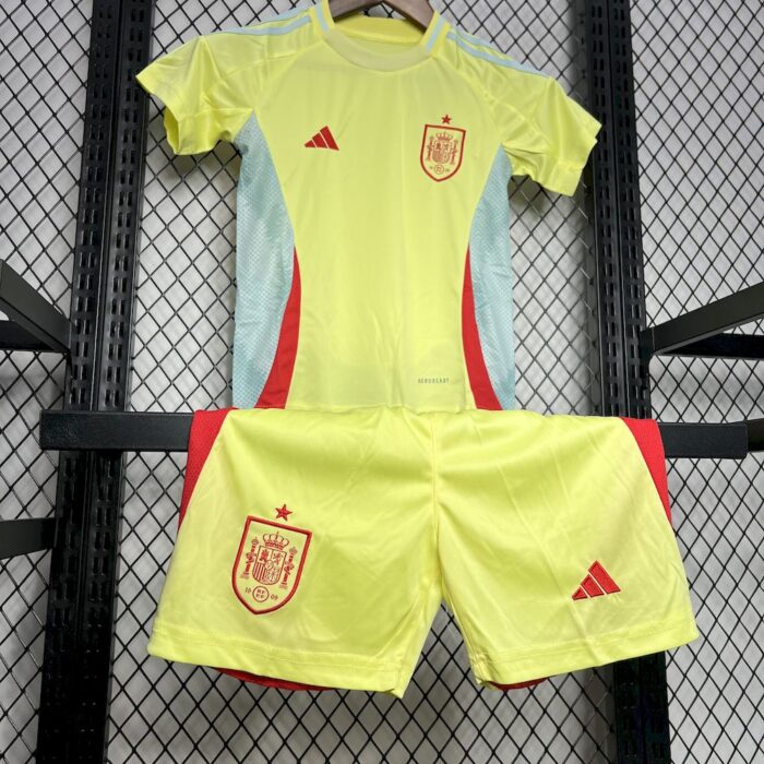 Kids Spain 2024/25 Away Kit 2