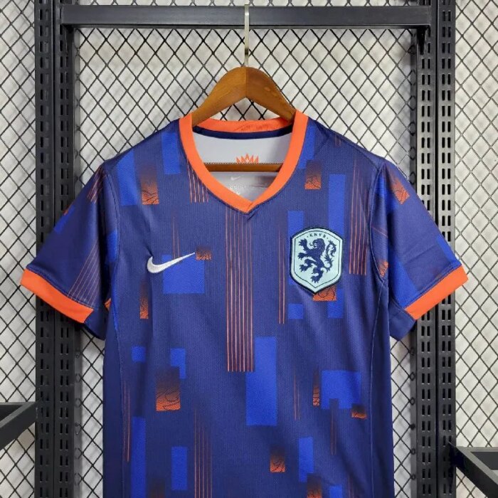 Mens Netherlands 2024/25 Away Jersey 7