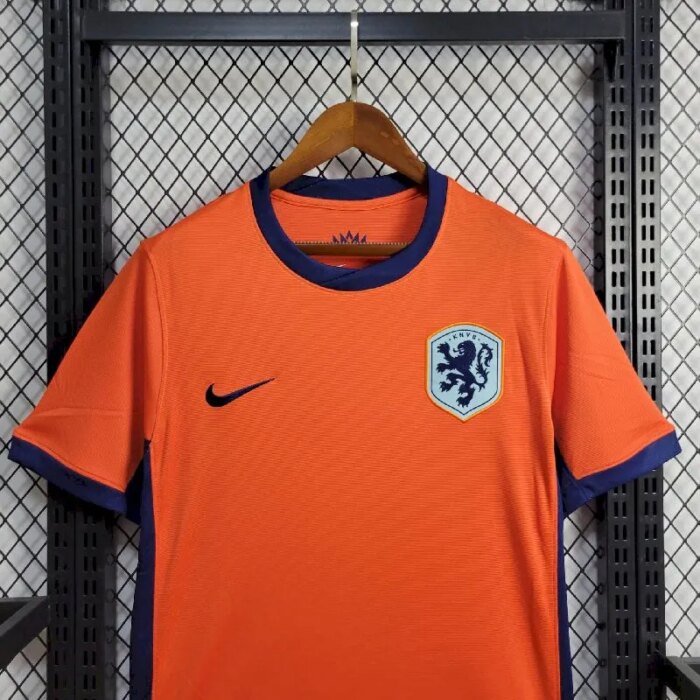 Mens Netherlands 2024/25 Home Jersey 3