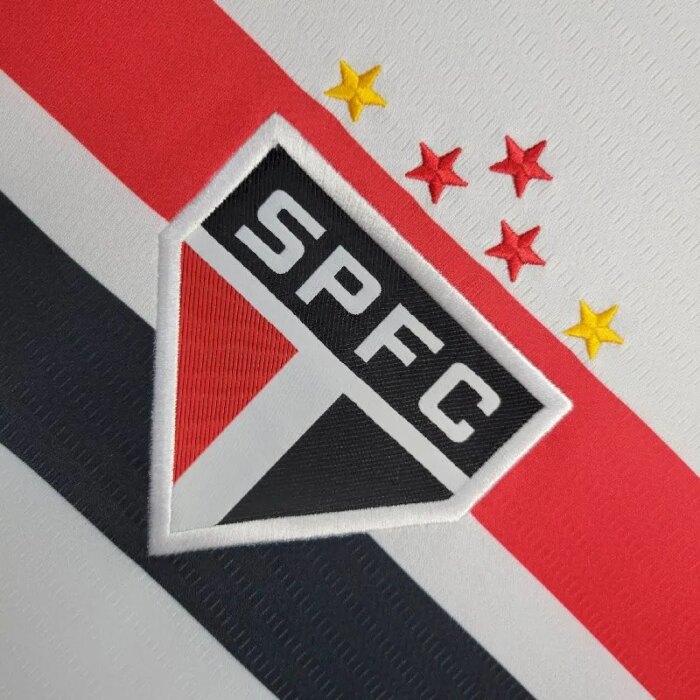 Mens Sao Paulo 2024/25 Home Long Sleeve Jersey 5