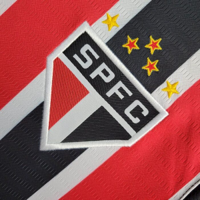 Mens Sao Paulo 2024/25 Away Long Sleeve Jersey 6