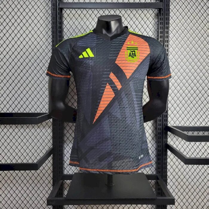 Mens Argentina 2024/25 Goalkeeper Jersey Player Version 6