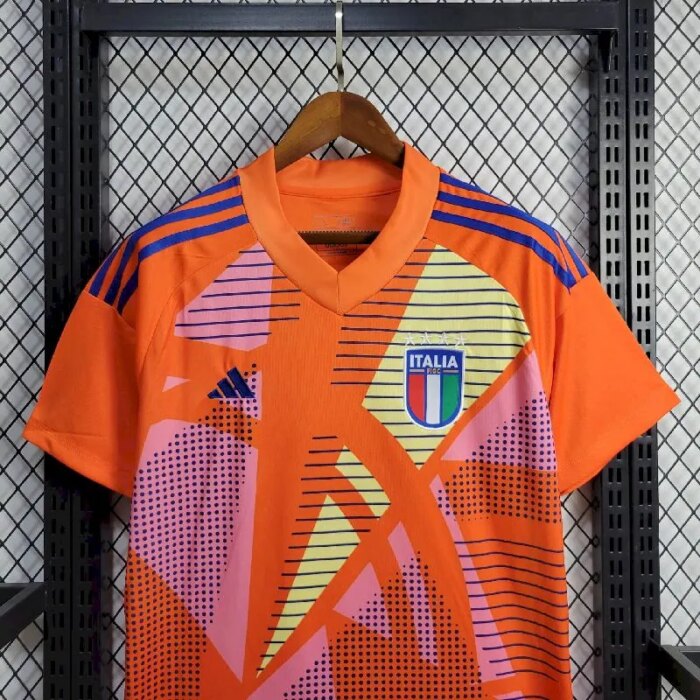 Mens Italy 2024/25 Goalkeeper Jersey 5