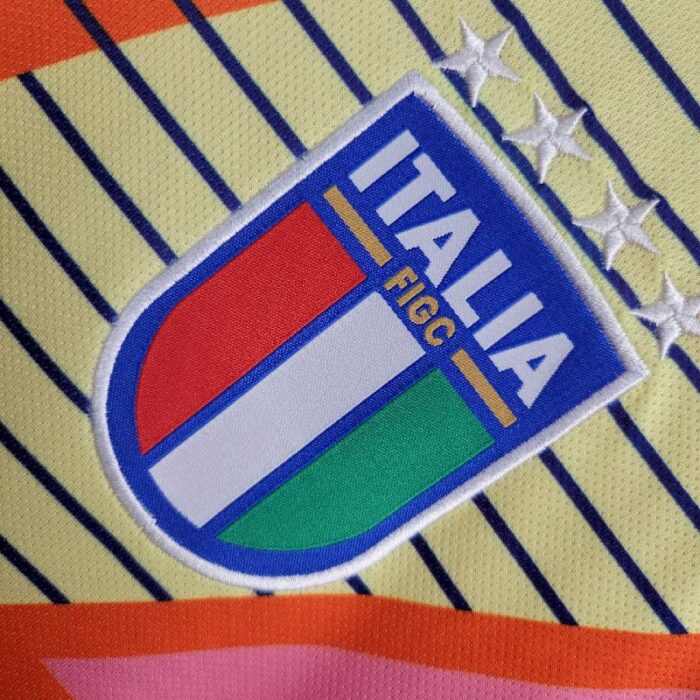 Mens Italy 2024/25 Goalkeeper Jersey 6