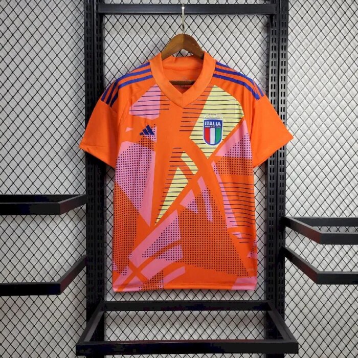 Mens Italy 2024/25 Goalkeeper Jersey 1