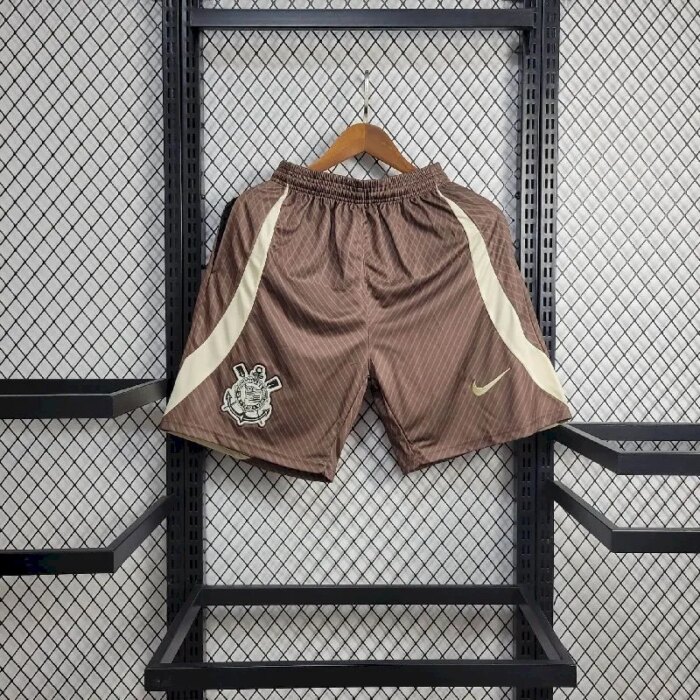Mens Corinthians 2024/25 Pre-Match Shorts 4