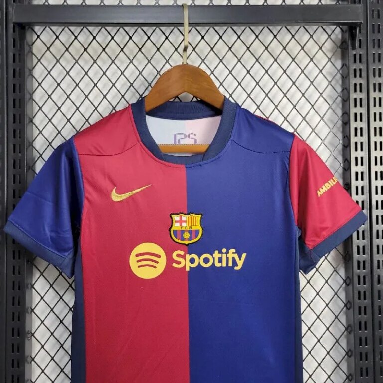 Kids Barcelona 2024/25 Home Kit 1