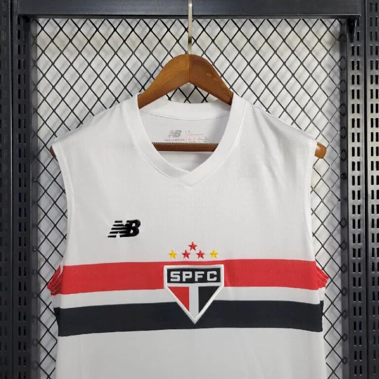 Mens Sao Paulo 2024/25 Home Tank Top 1