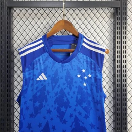 Mens Cruzeiro 2024/25 Home Tank Top 1