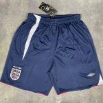 Mens England 2006 Home Retro Shorts