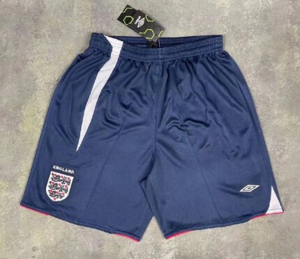 Mens England 2006 Home Retro Shorts