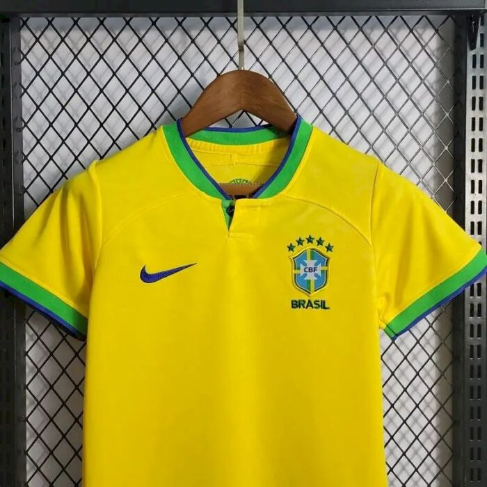 Kids Brazil 2022 Home Kit 3