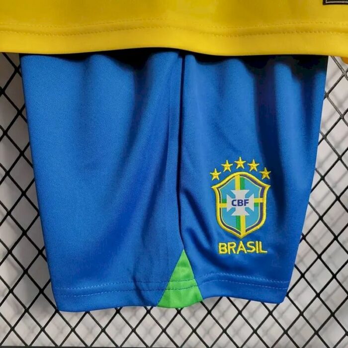 Kids Brazil 2022 Home Kit 9