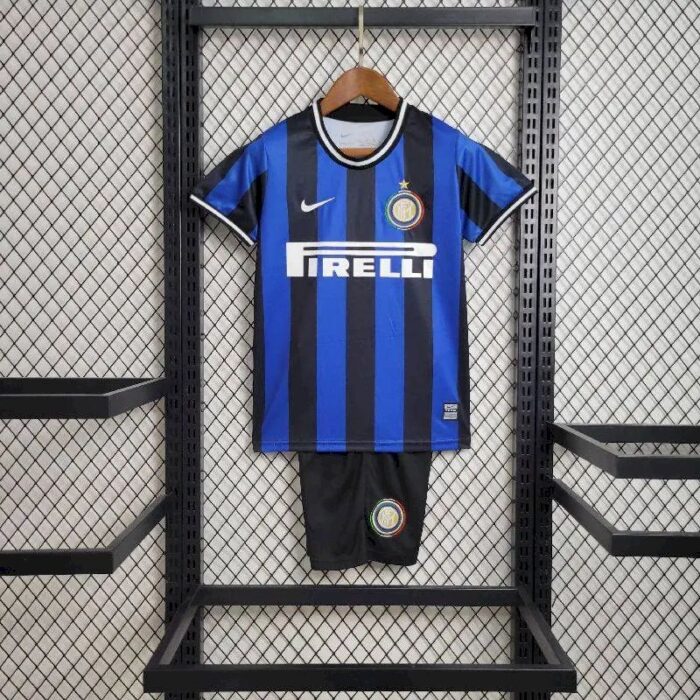 Retro Inter Milan 2009/10 Home Kids Kit 8