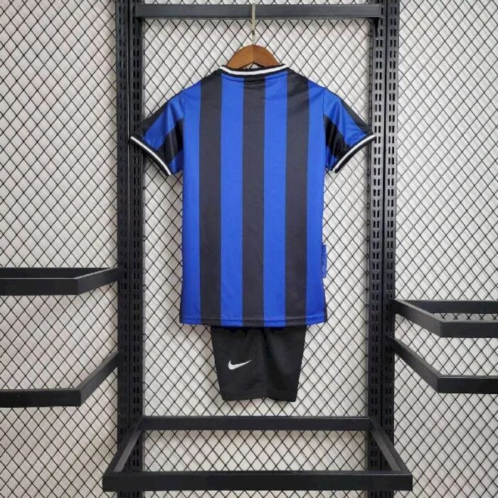 Retro Inter Milan 2009/10 Home Kids Kit 3