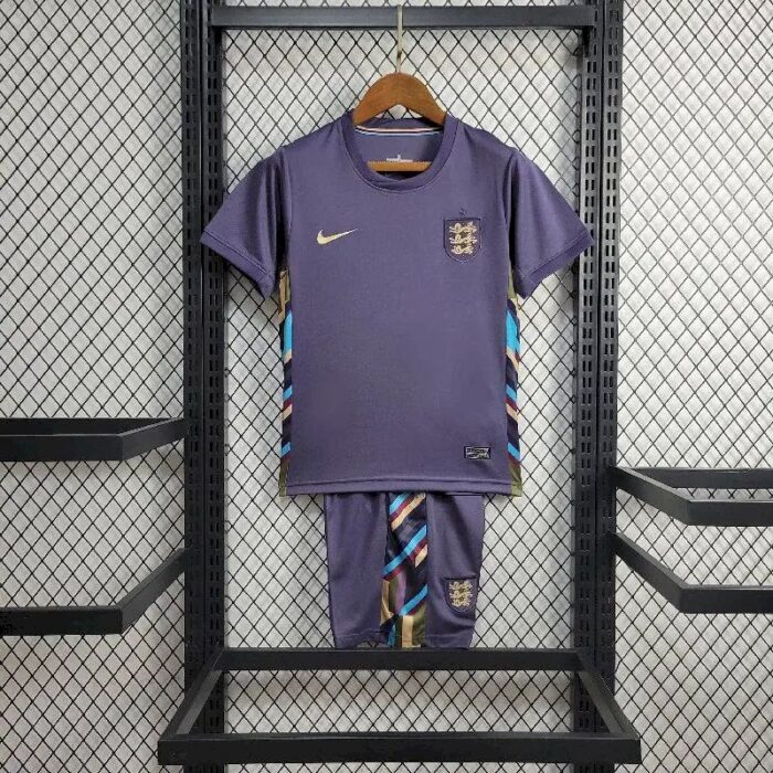 Kids England 2024/25 Away Kit 10