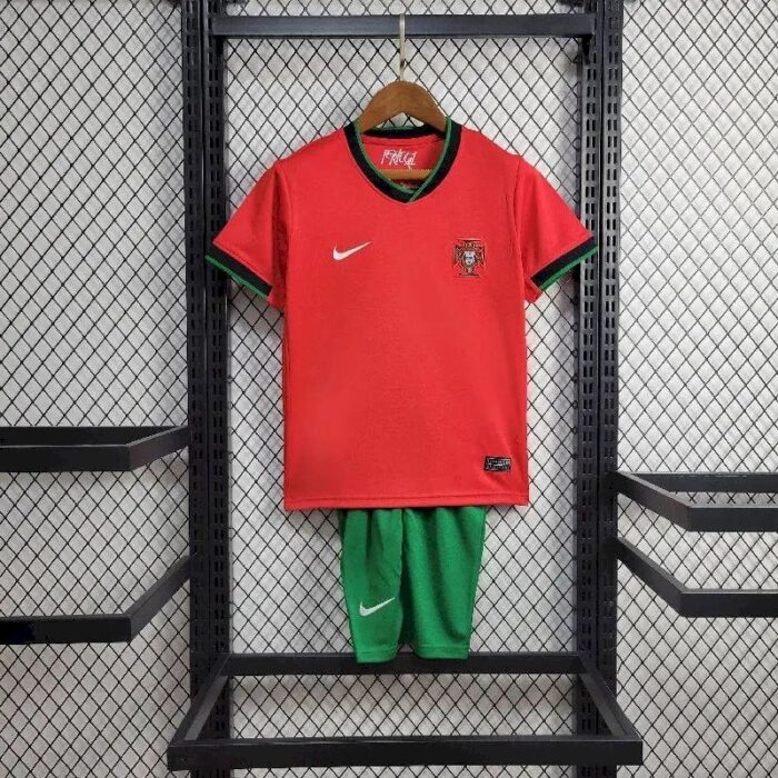 Kids Portugal 2024/25 Home Kit 9