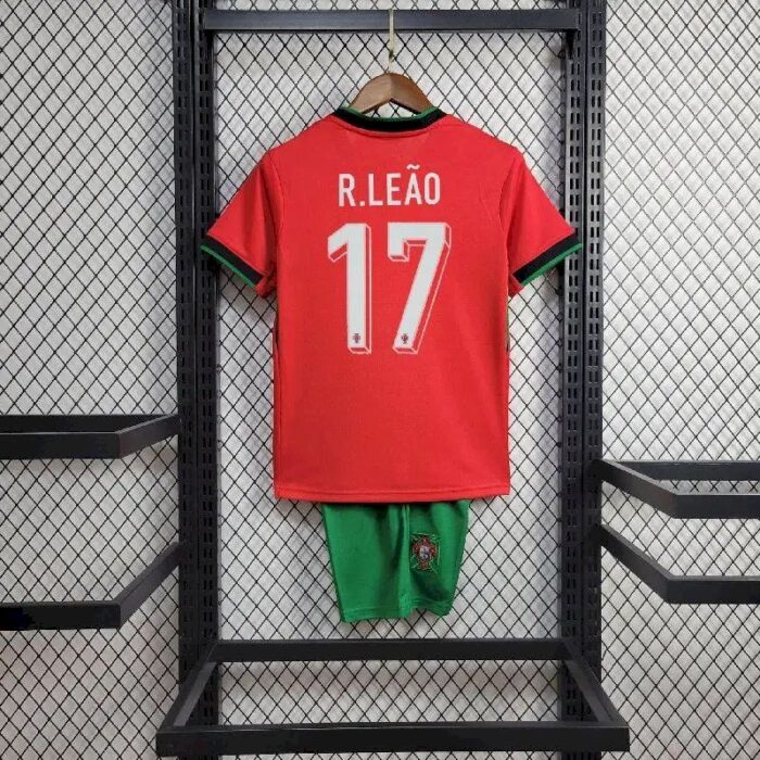 Kids Portugal 2024/25 Home Kit 2
