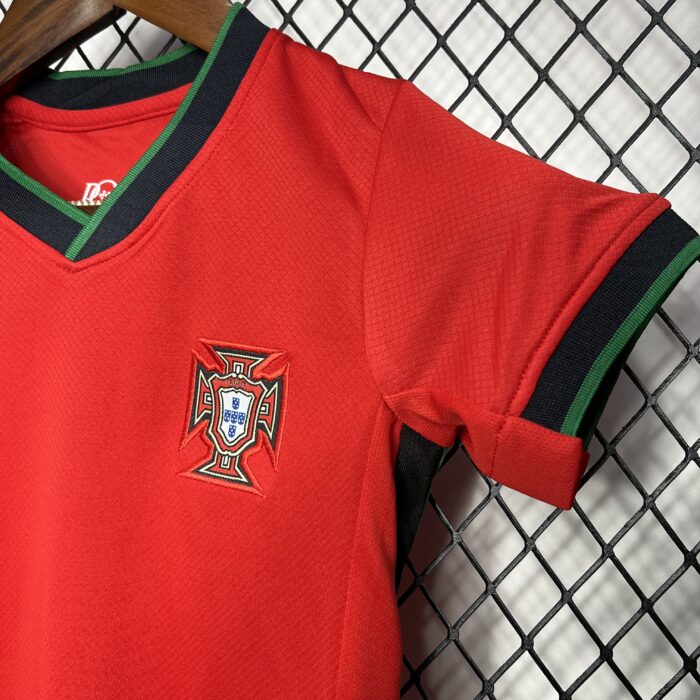 Kids Portugal 2024/25 Home Kit 12